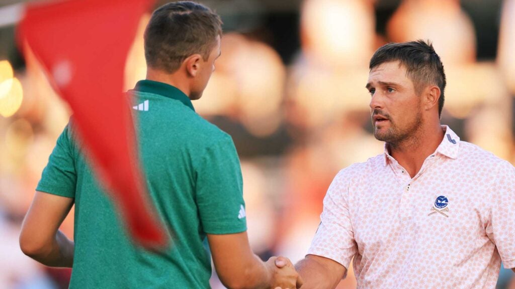 Ludvig Aberg and Bryson DeChambeau.