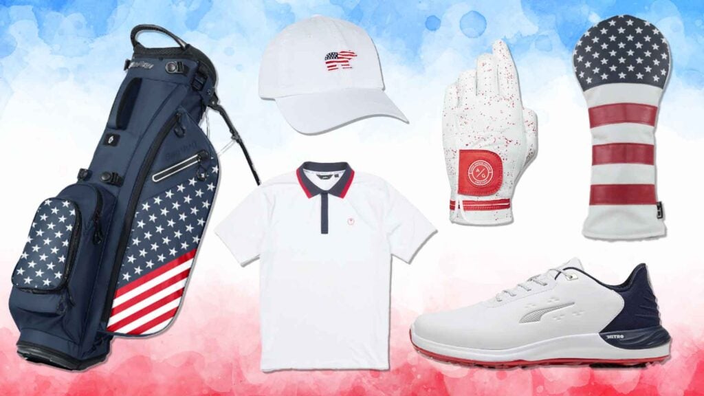 Get 4th-of-July ready with Fairway Jockey's red, white and blue collection