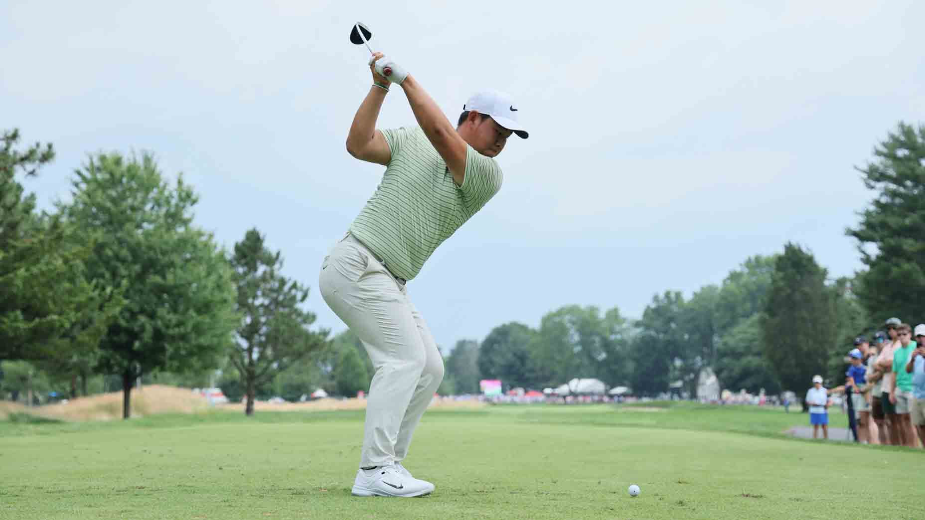 2024 Travelers Championship Sunday TV coverage, tee times 