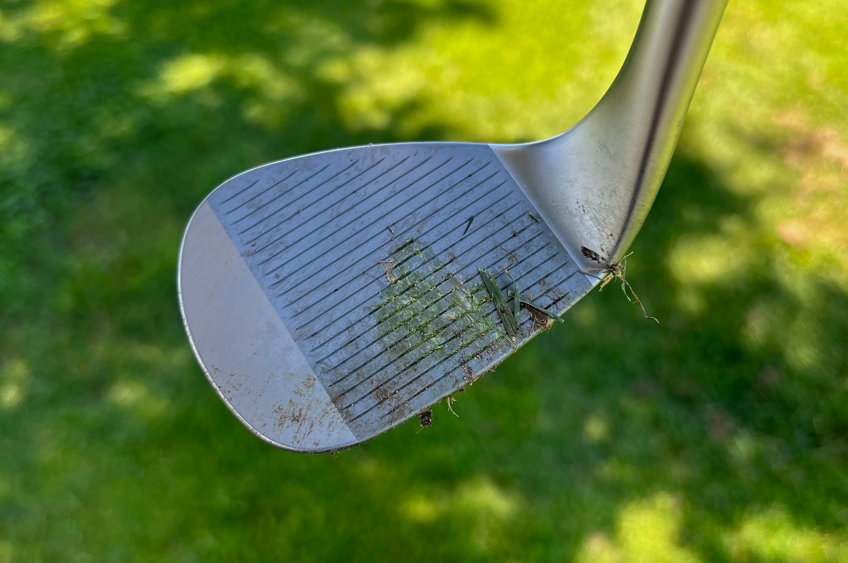 The Ping S159 wedge fits the face