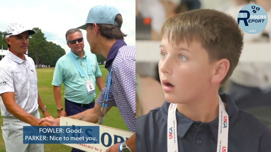 Fans meet the pros at the U.S. Open