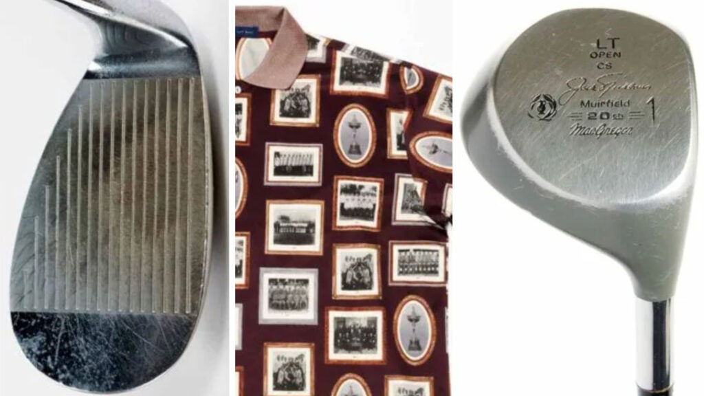 artifacts from the world golf of fame