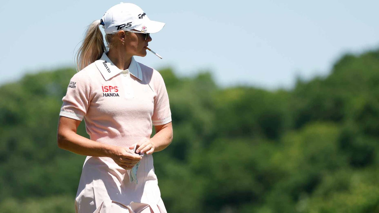 How a cigarette turned Charley Hull into a cult hero at U.S. Women's Open