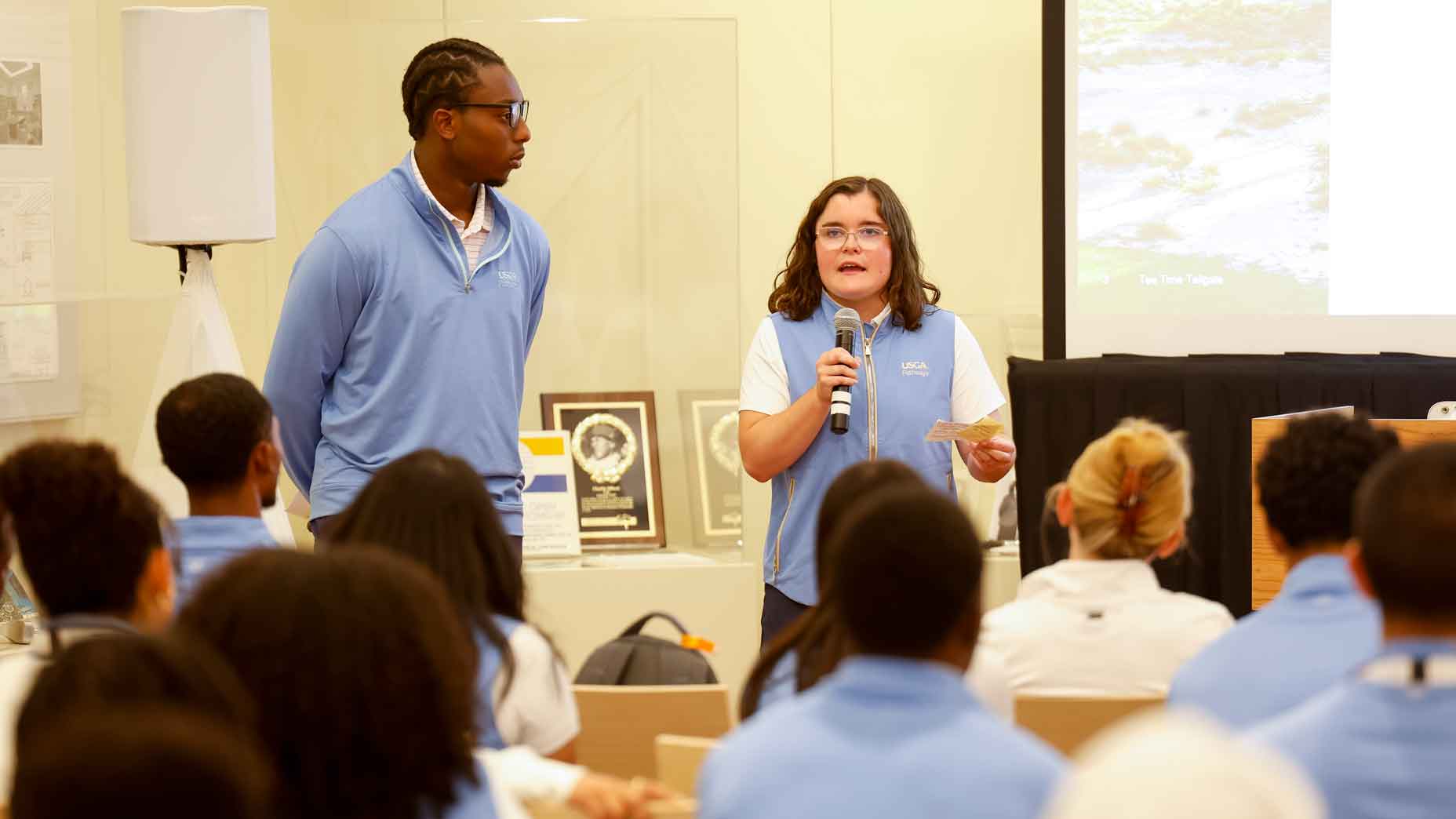 Esther Etherington at USGA Pathways