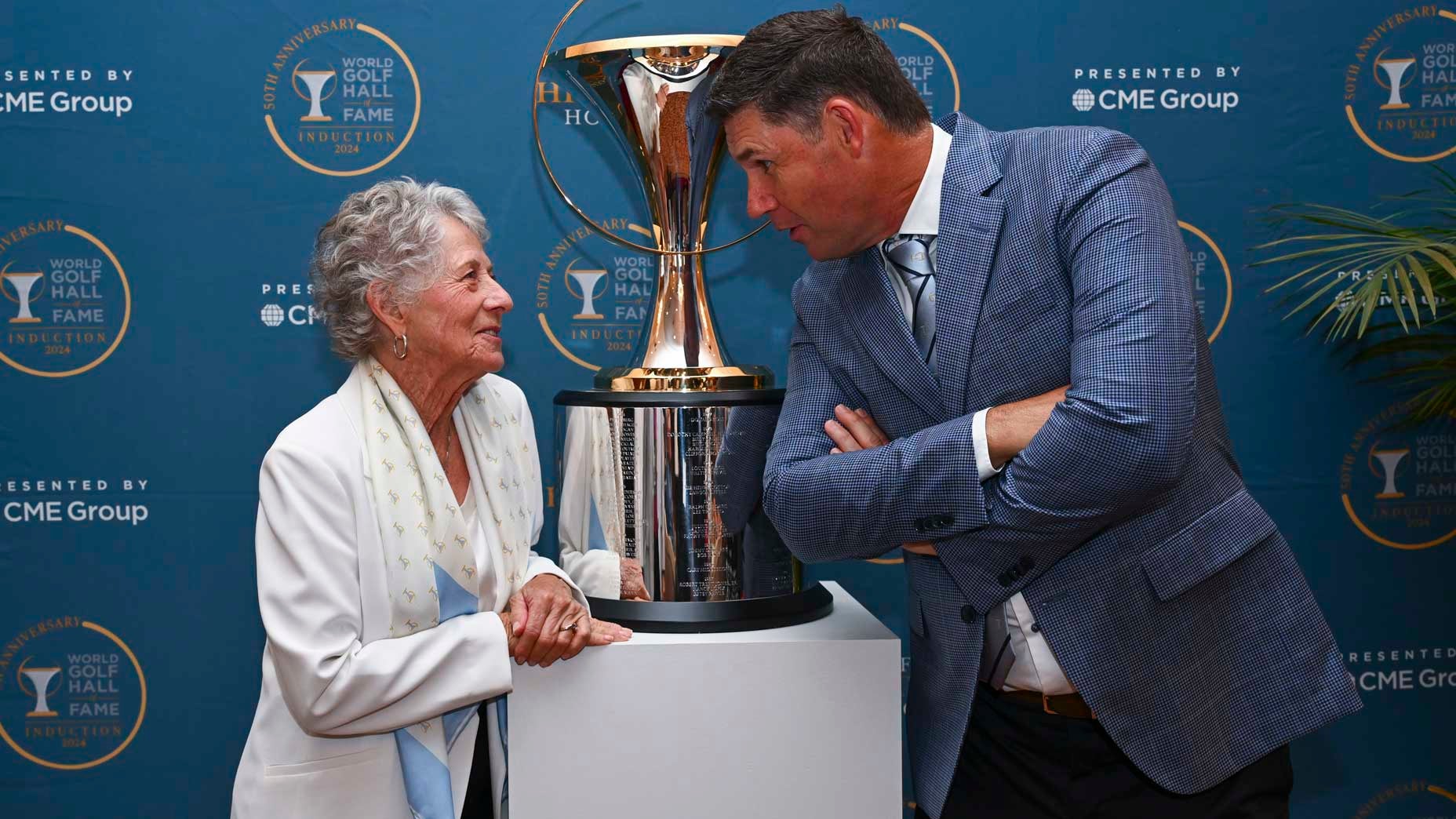 Sandra Palmer and Padraig Harrington