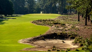 The 8th hole at Pinehurst No. 2.