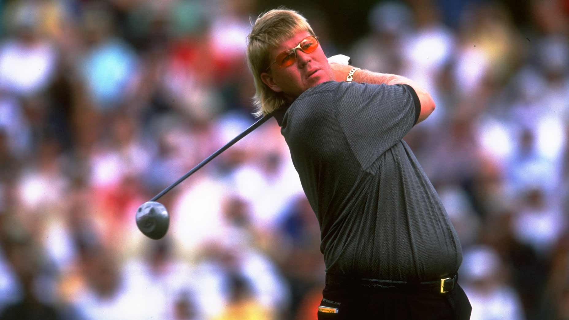 During the 1999 U.S. Open at Pinehurst No. 2, John Daly had one of the most memorable meltdowns ever seen at a major championship