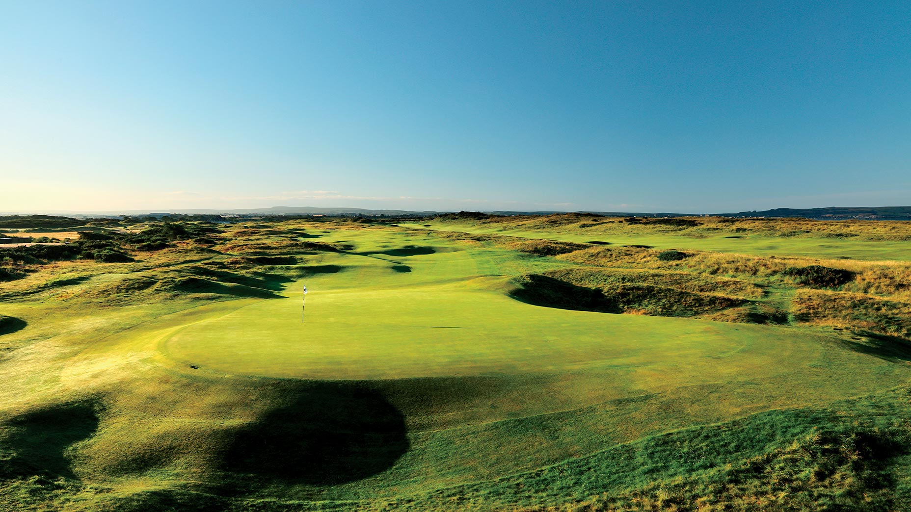 the thirteenth hole at Royal Troon Golf Club, picturesque shot