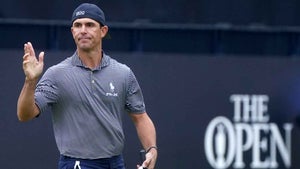 USA's Billy Horschel on the 18th during day three of The Open at Royal Troon, South Ayrshire, Scotland. Picture date: Saturday July 20, 2024.