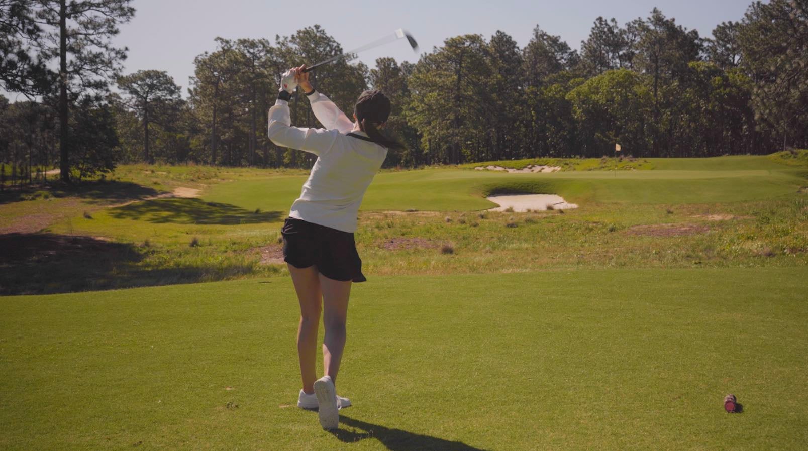 Dana golf swing pinehurst