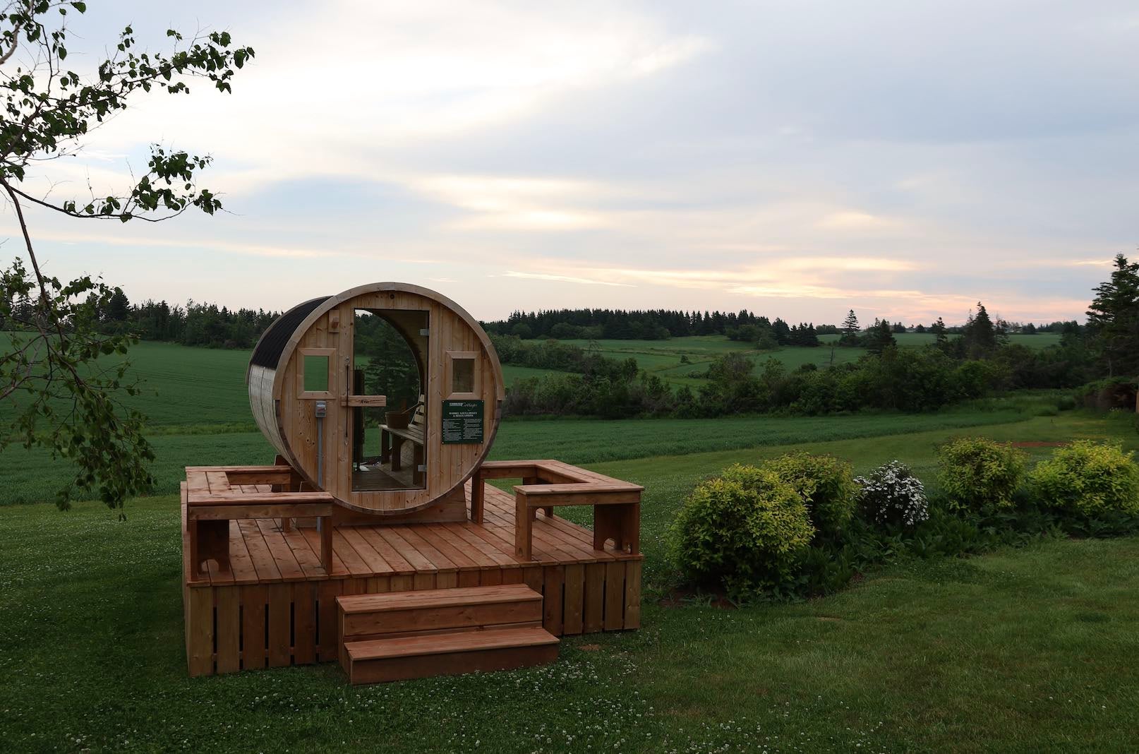 fairways PEI sauna