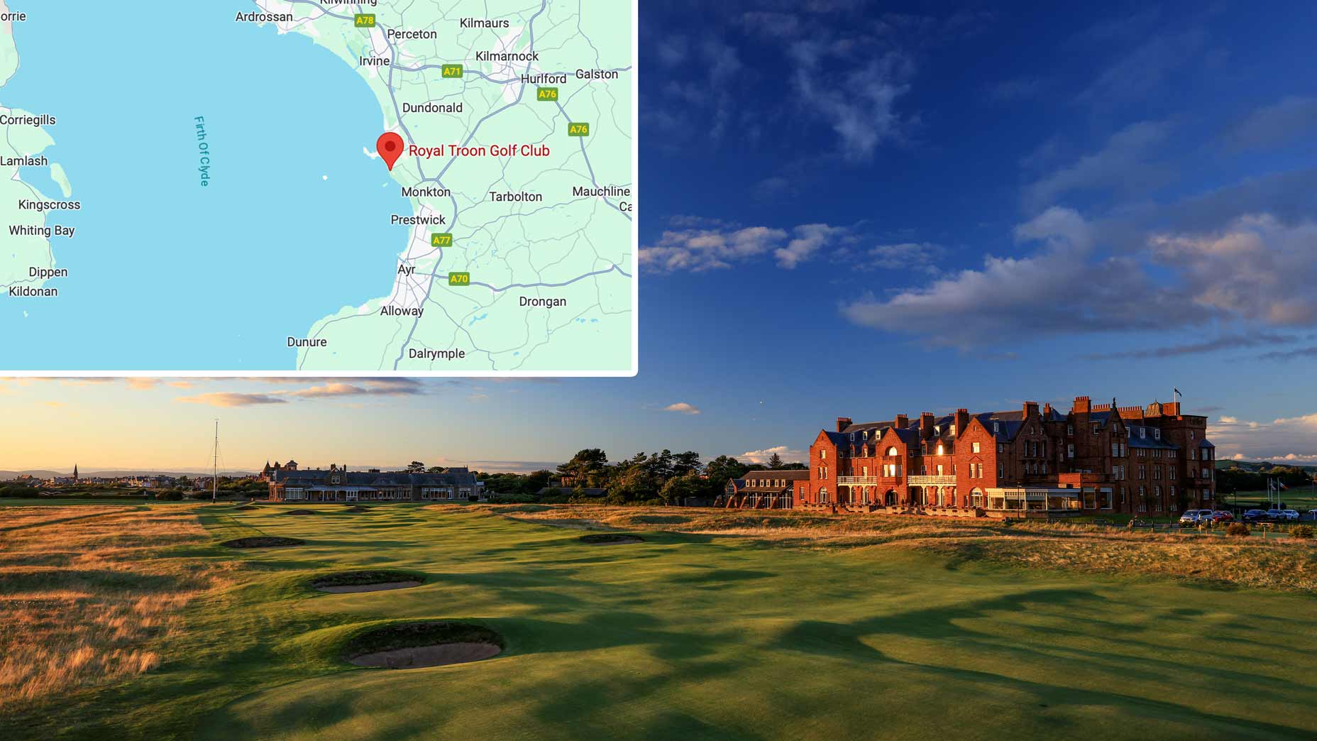 Where is Royal Troon Golf Club? Meet the 2024 Open host