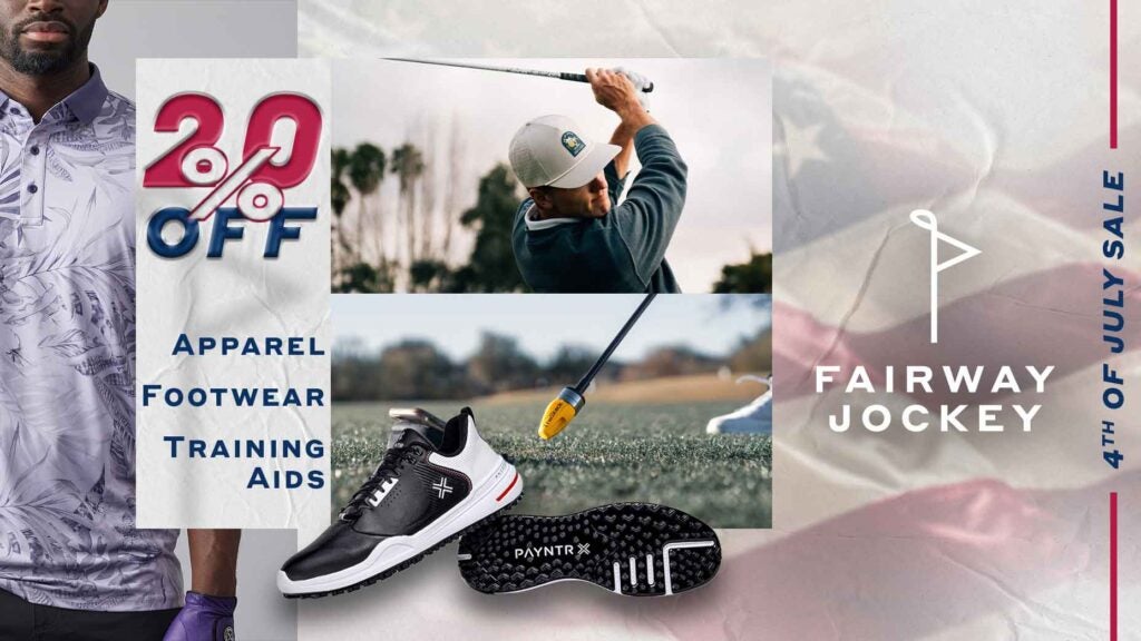 Fairway Jockey 4th of July sale: Take 20 percent off apparel, footwear and training aids