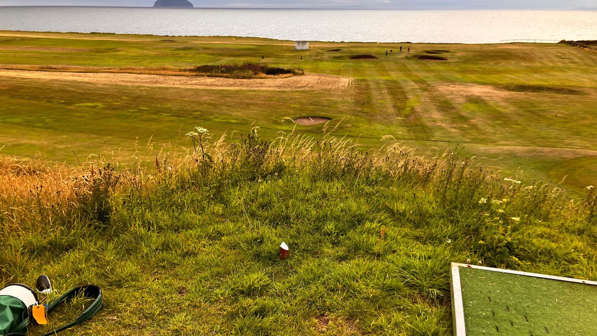 girvan golf course in scotland