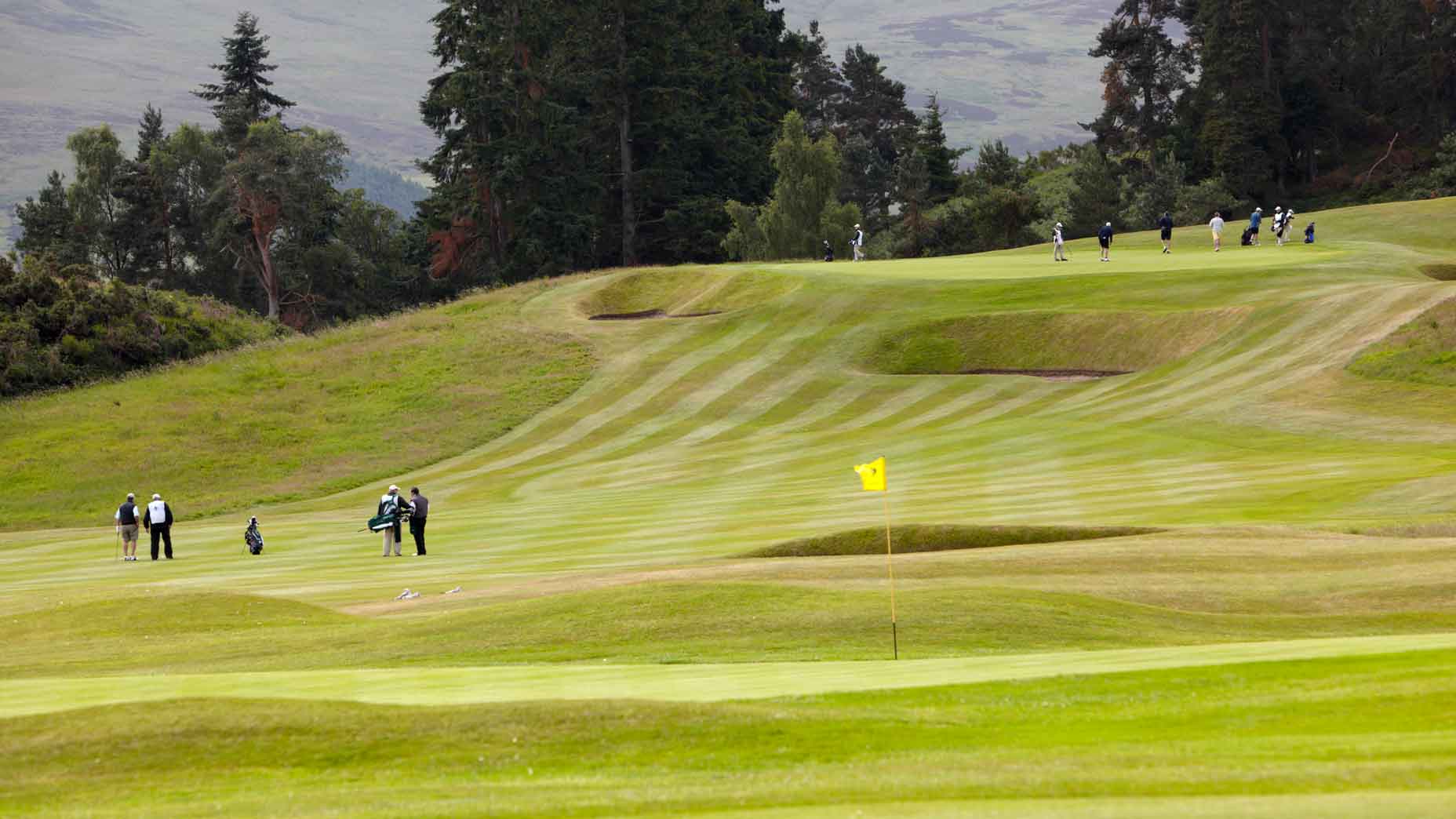 The Kings Course at Gleneagles, in Scotland.