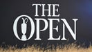 A Open Championship sign seen at Royal Troon during 2024 Open