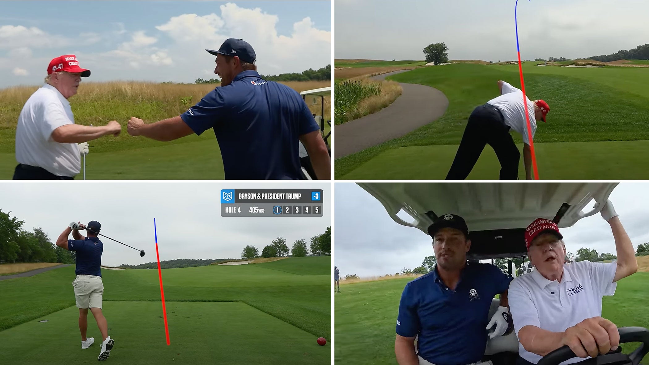 Why Donald Trump-Bryson DeChambeau viral golf round was so captivating