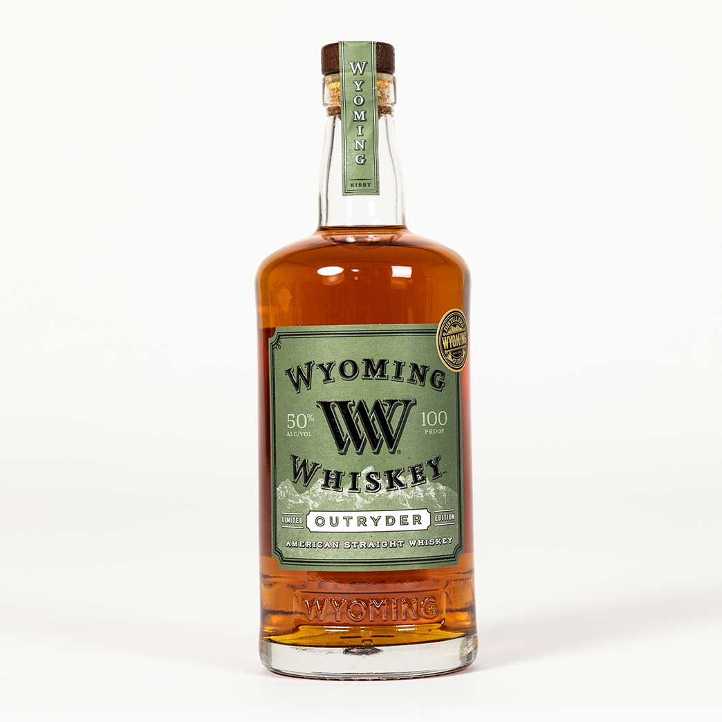 a bottle of wyoming whiskey