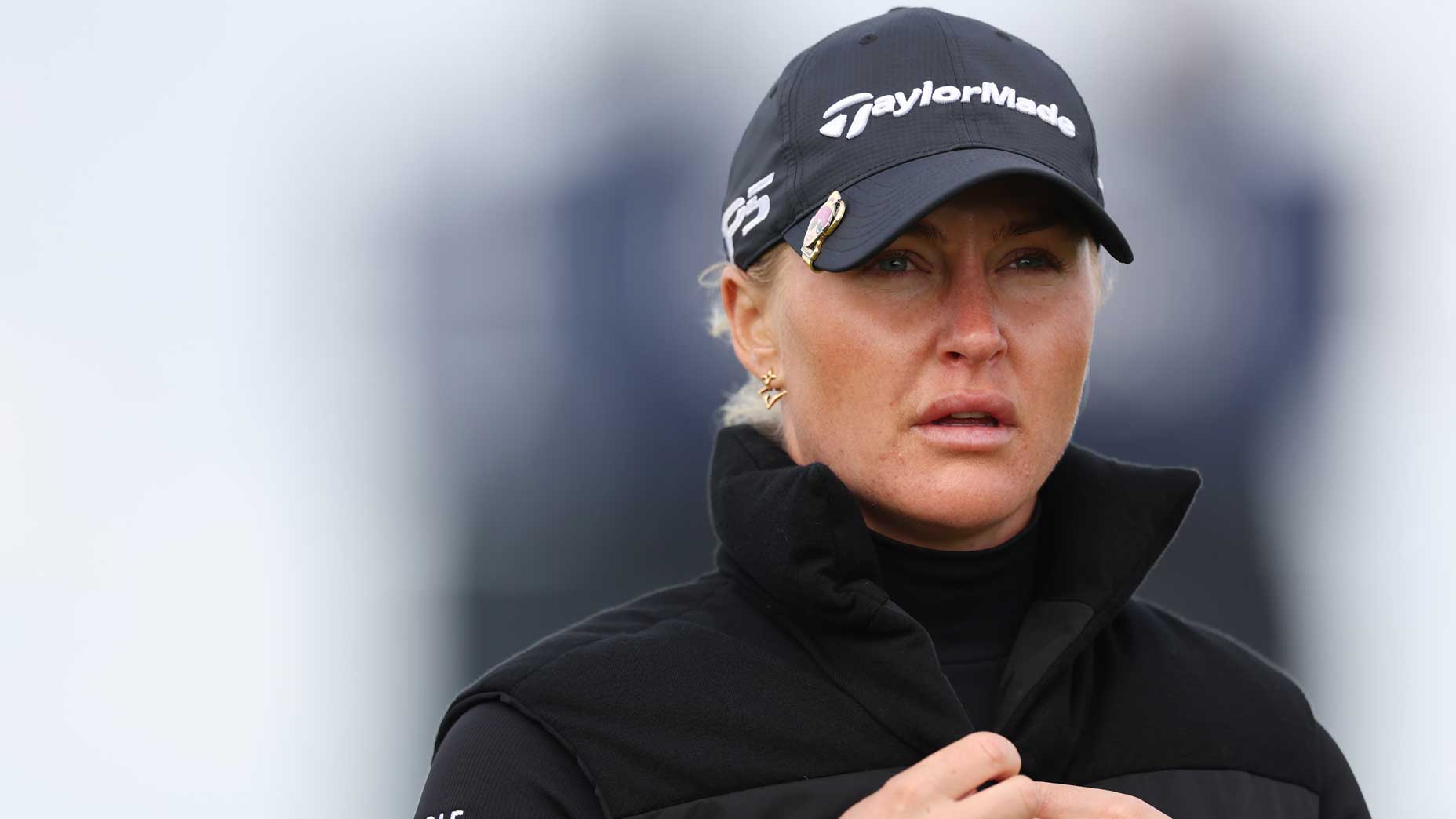 Charley Hull is your first-round leader at the AIG Women's Open.