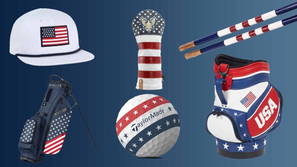 Fairway Jockey Red White and Blue collection.