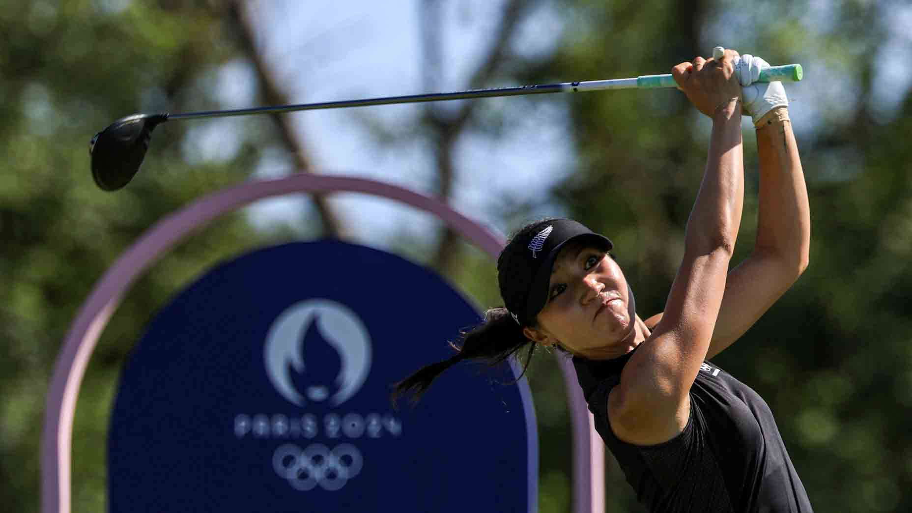 In the victory of the Olympics, the real Lydia Ko came out with 1 act