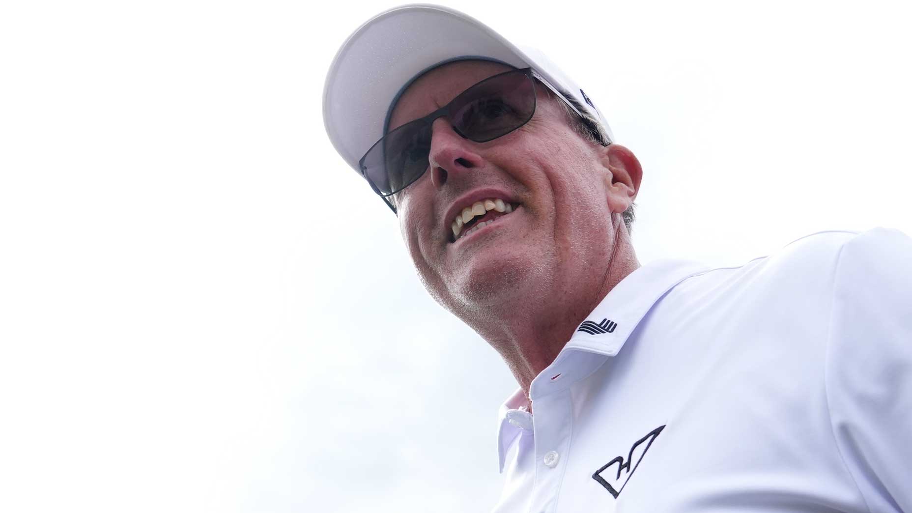 Phil Mickelson laments short game, mulls LIV’s future