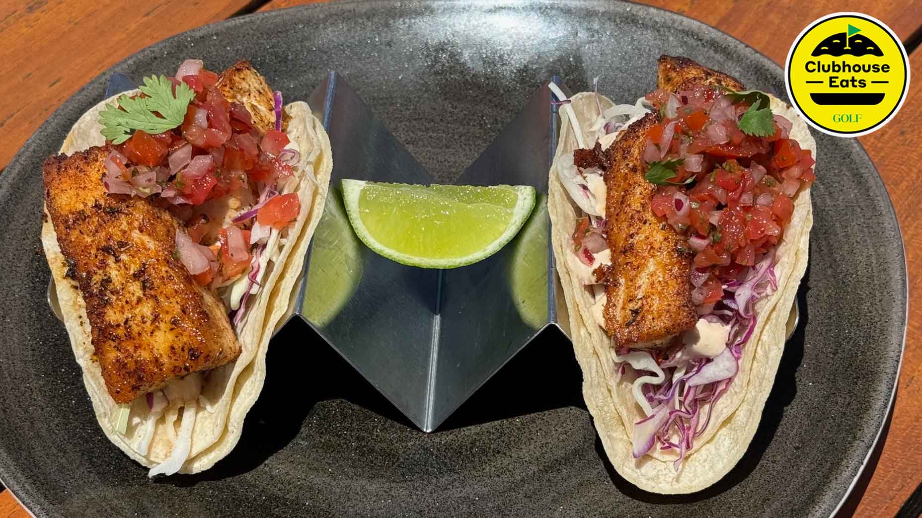 Fish tacos from Hokuli'a in Hawaii