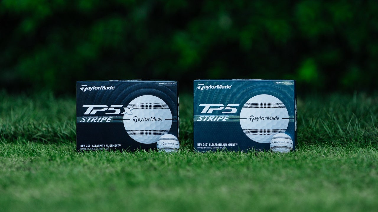 TaylorMade TP5 Stripe and TP5x Stripe golf balls | First Look