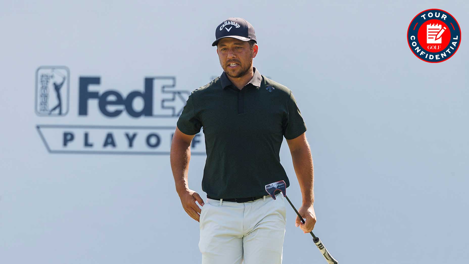 xander schauffele at the fedex cup playoffs