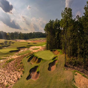 The 11th hole at Broomsedge Golf Club, in South Carolina