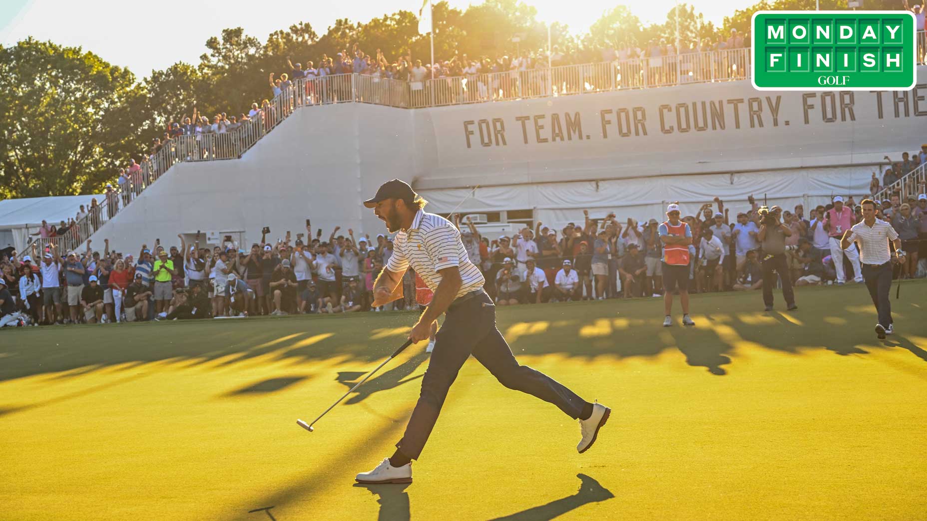 Max Homa's Presidents Cup fist-pump is a reminder: this week rocks.