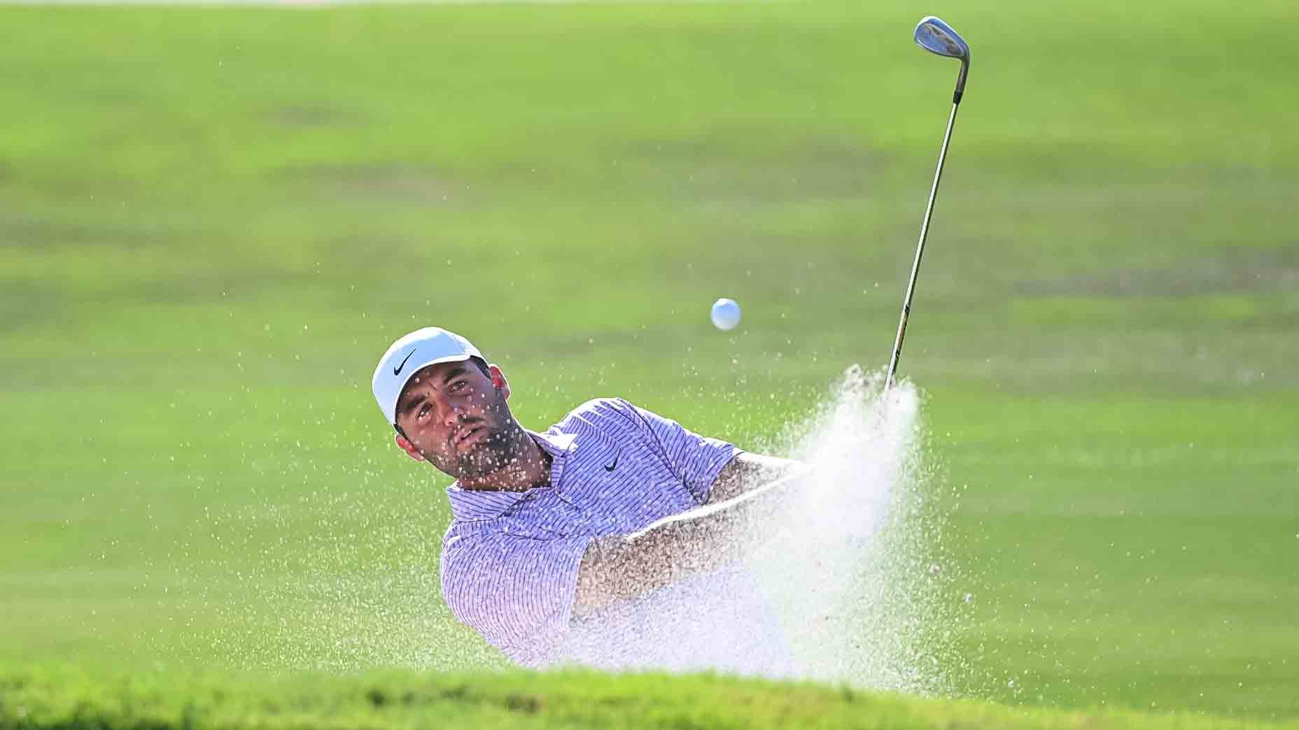 Scottie Scheffler gives important tips for mastering bunker play