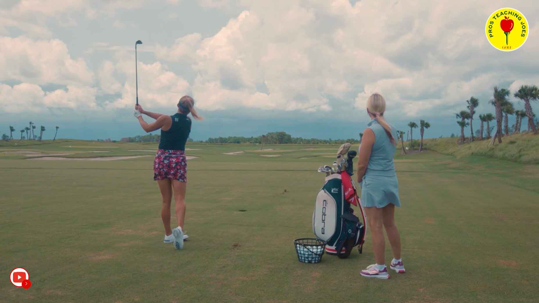 On the latest episode of Pros Teaching Joes, LPGA star Lexi Thompson explains how to hit a low shot in the air.