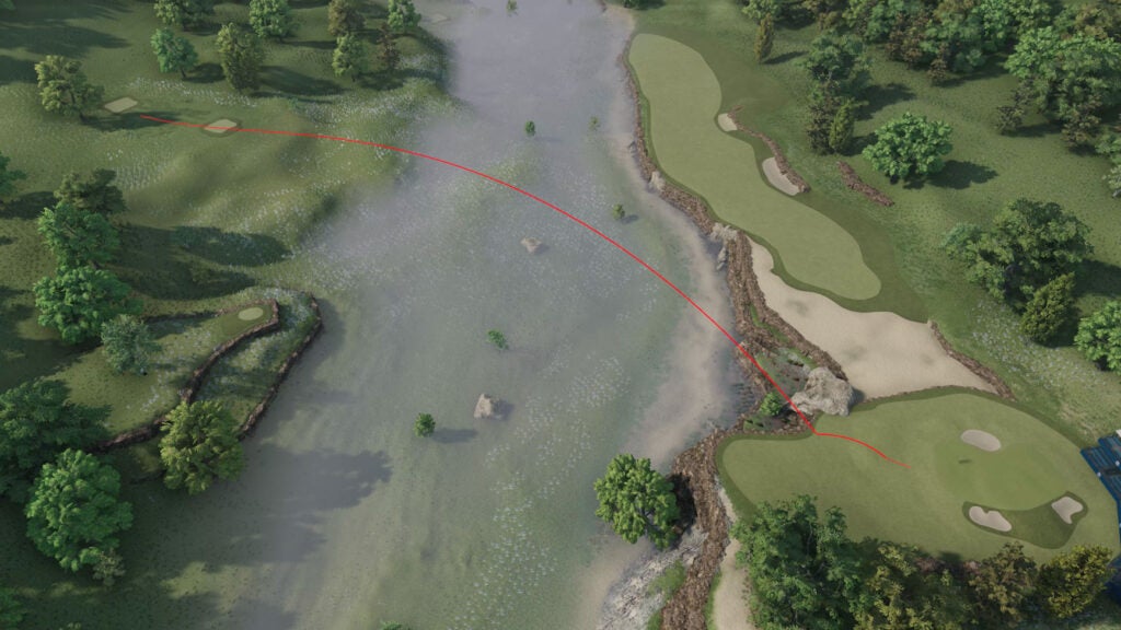 Nicklaus design rendering of TGL hole