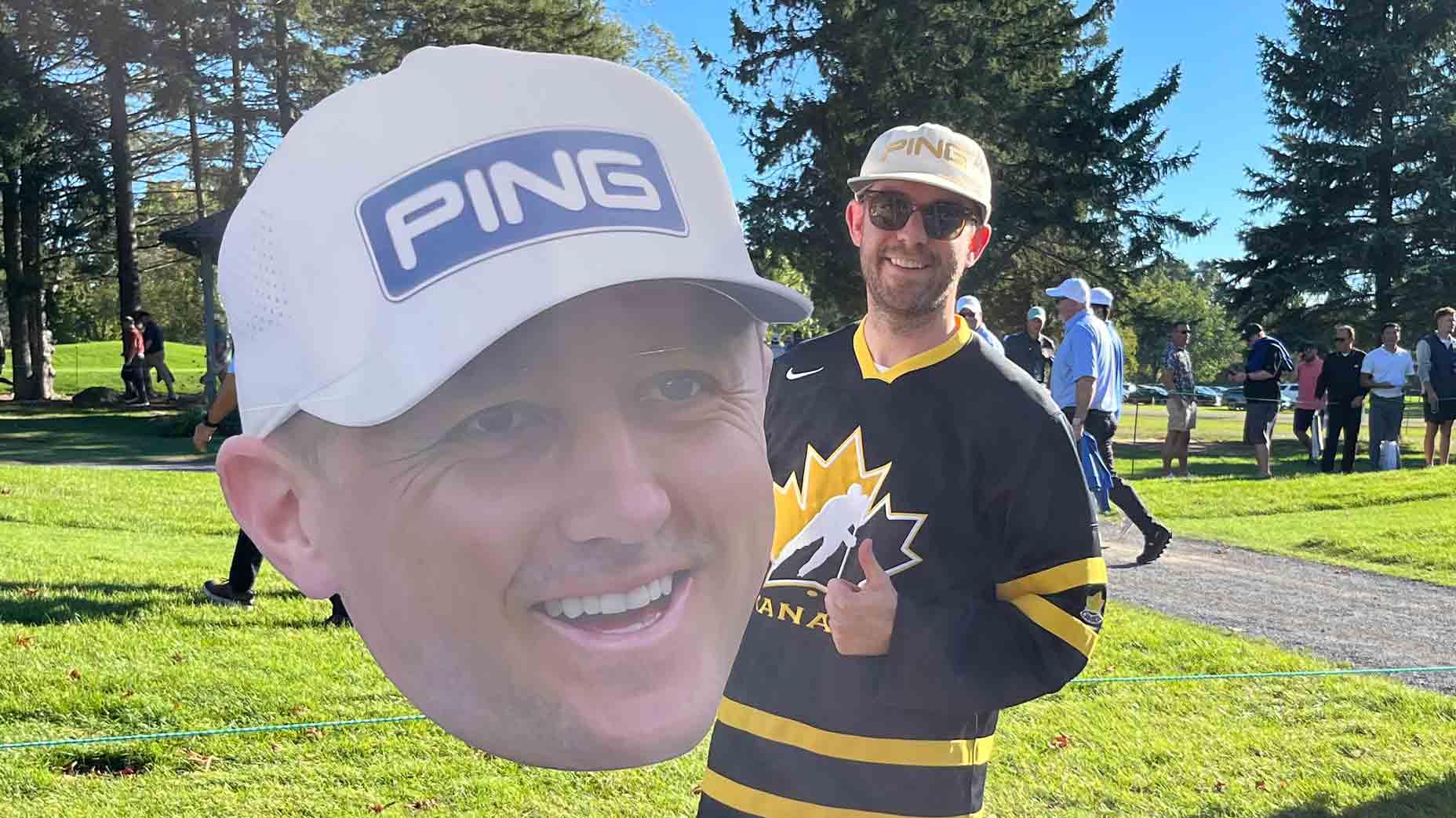 Presidents Cup fan