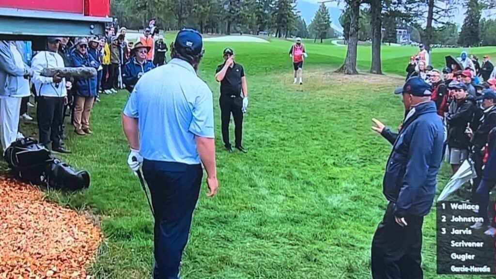 Andrew Johnston, Matt Wallace, rules official