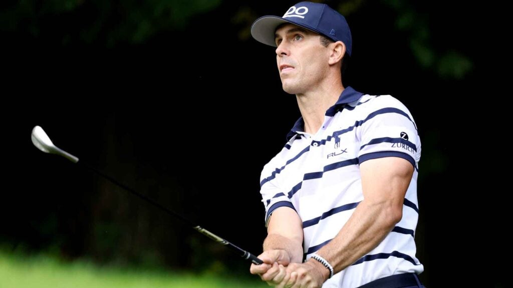 Billy Horschel survived a thrilling three-way playoff with Rory McIlroy and Thriston Lawrence to capture the 2024 BMW PGA Championship