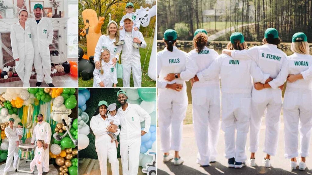 Family caddie uniforms at Fairway Jockey