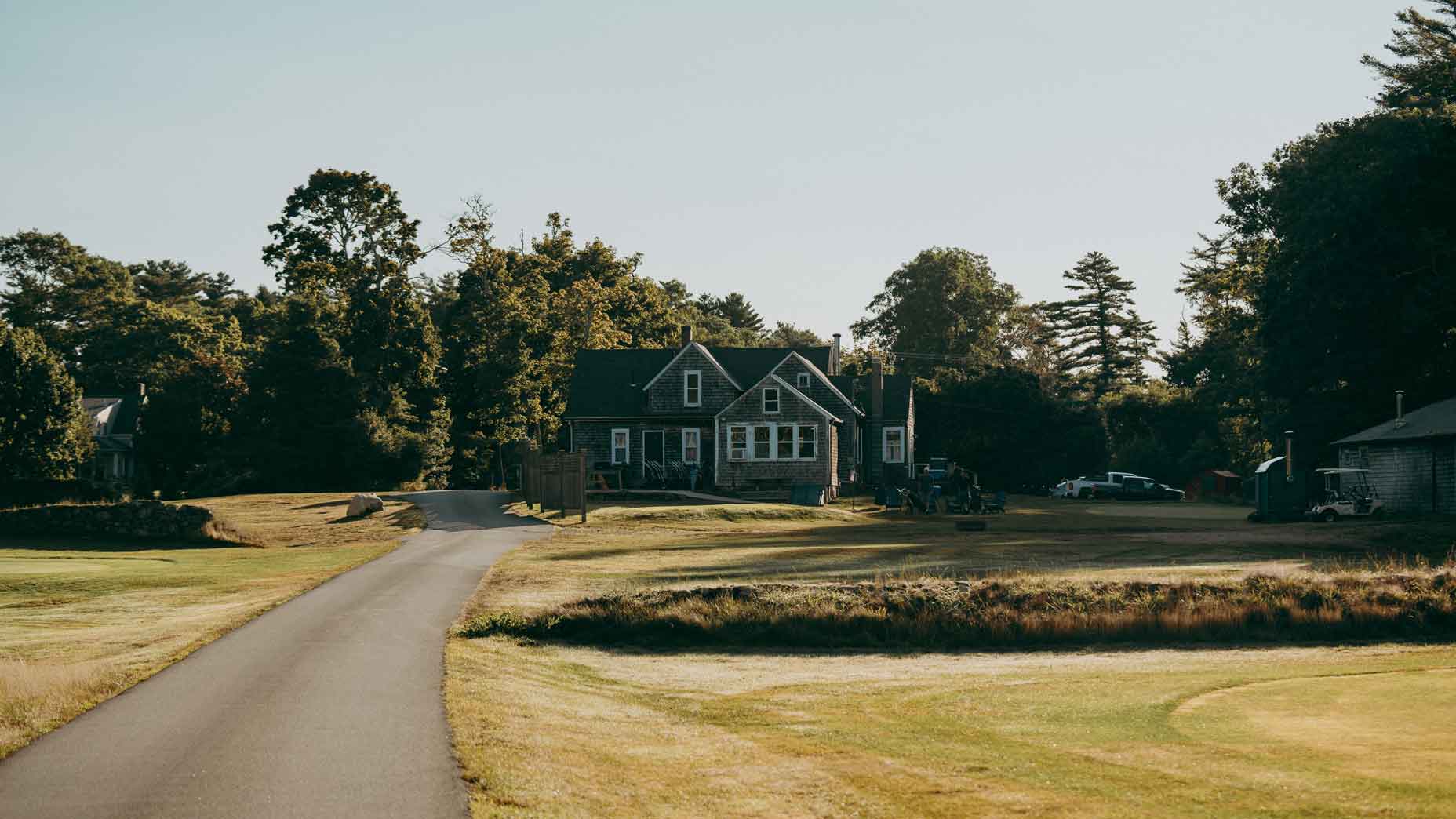 The clubhouse at Marion GC occupies what once was the course caretakers' home.