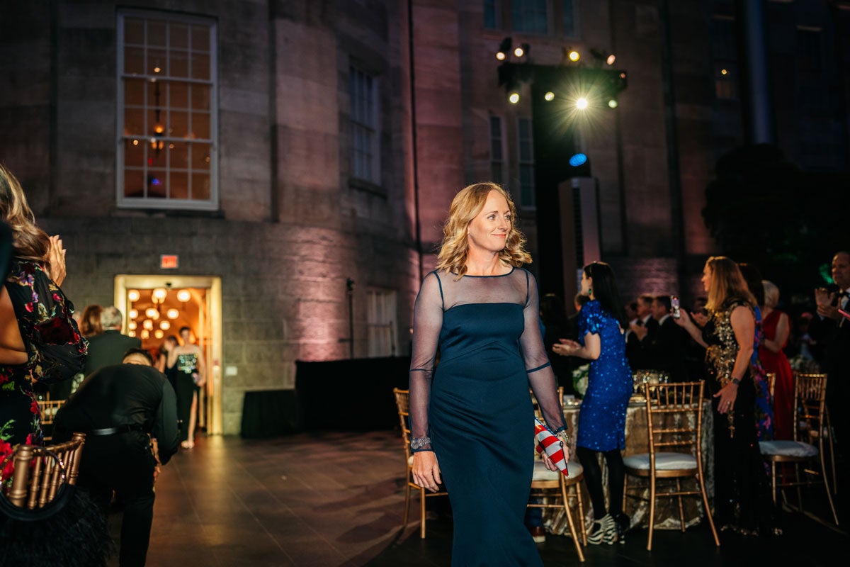 Stacy Lewis at the Solheim Cup Gala