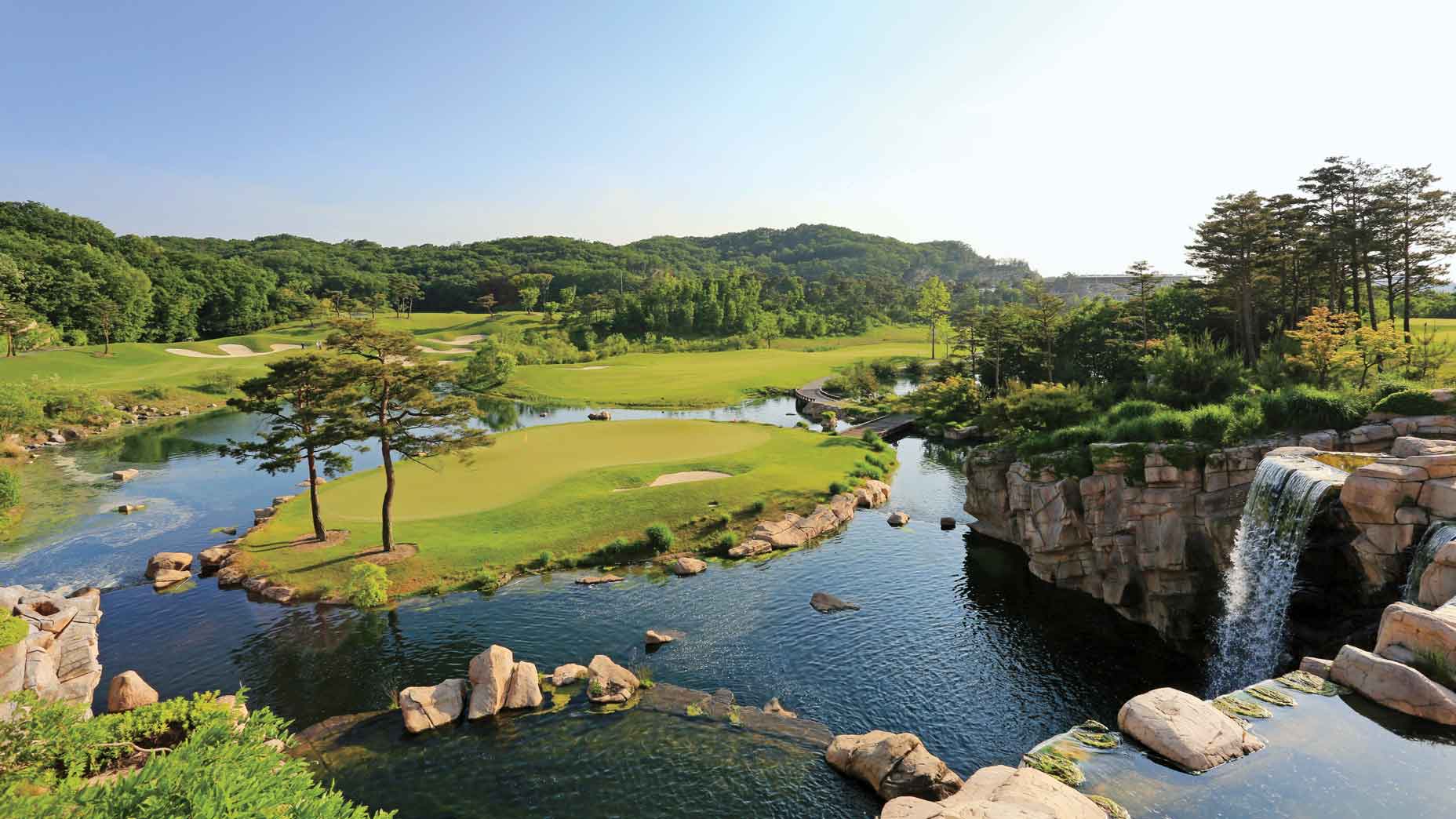 The water wonders of Haesley, Yeoju-si city.