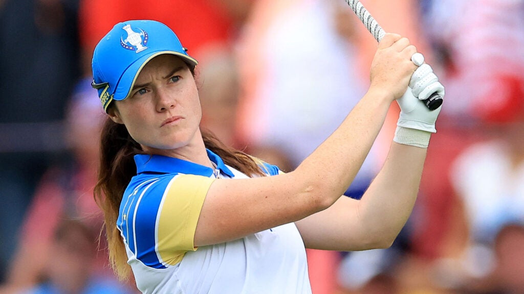 leona maguire at 2024 solheim cup