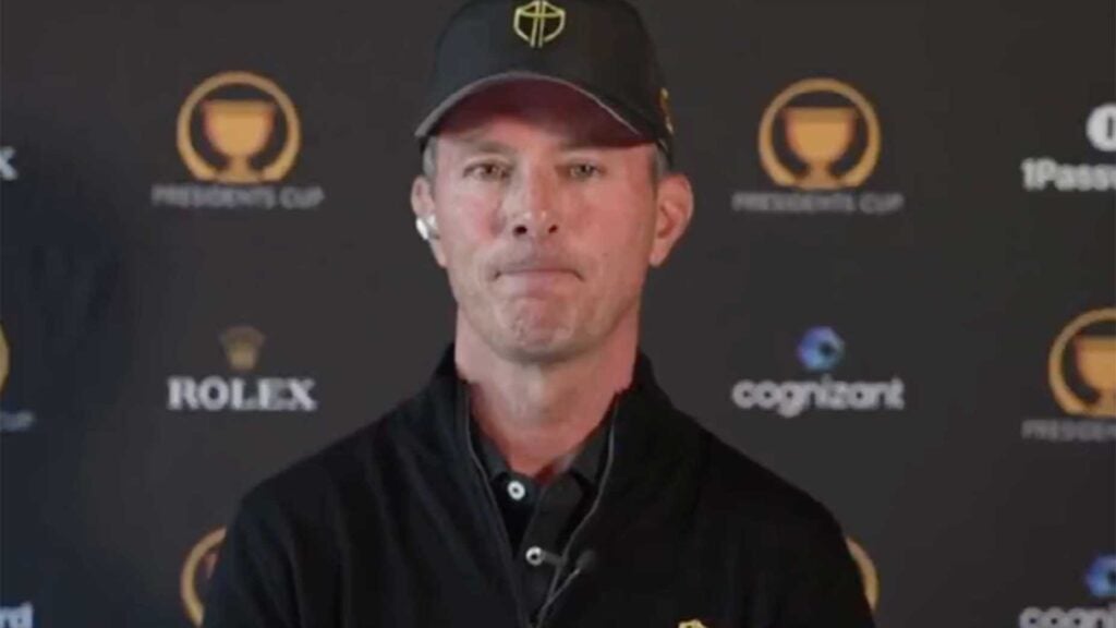 Mike Weir gets emotional talking Canadian Presidents Cup snubs