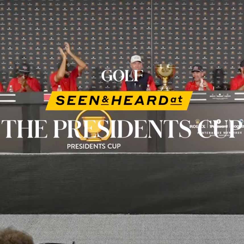 Seen & Heard at the Presidents Cup 2024