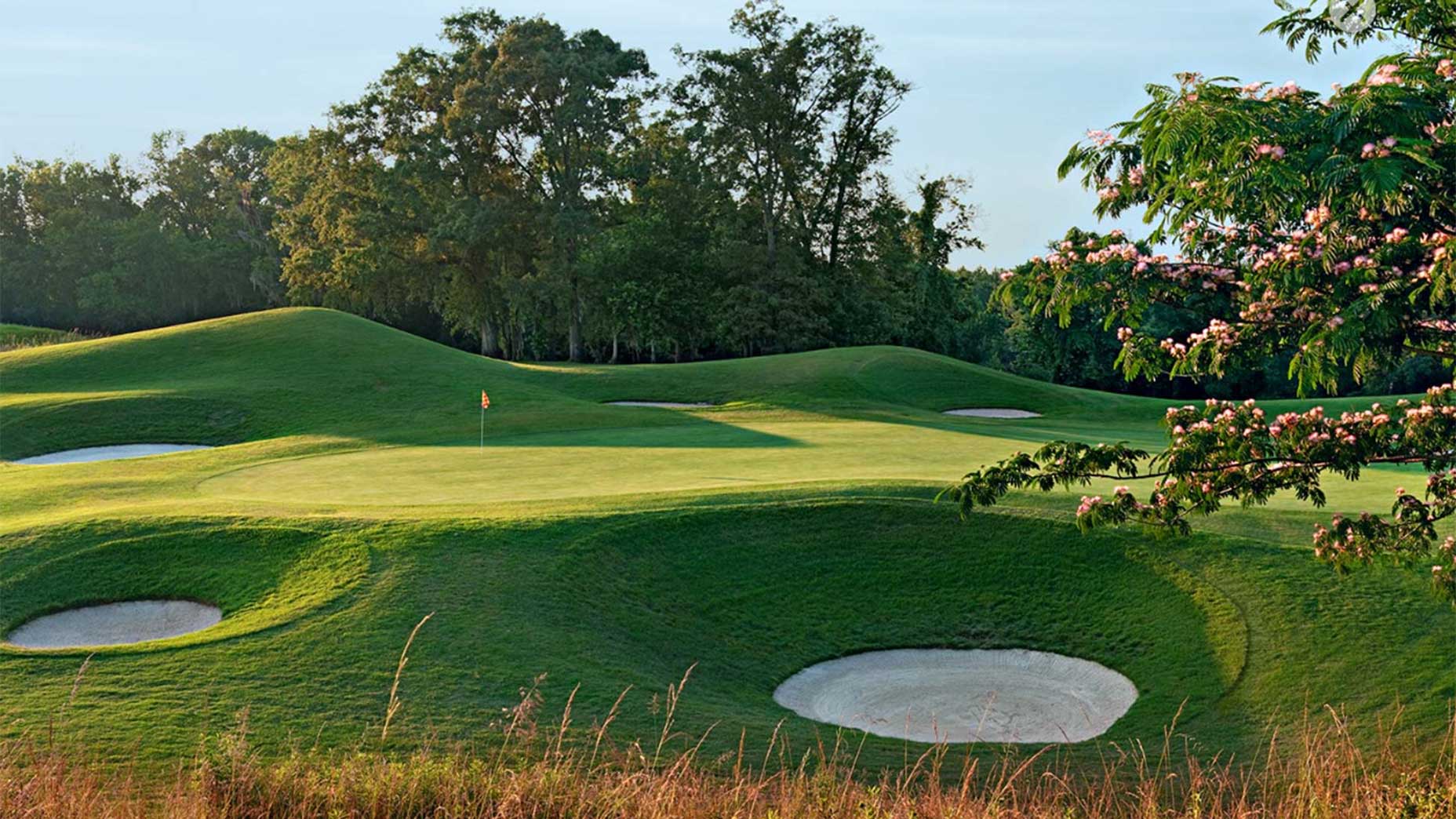 A view of the Senator on the RTJ Golf Trail at Capitol Hill.