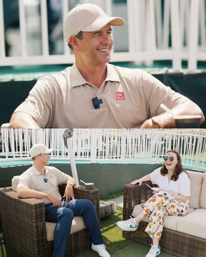 Adam Scott joins Claire Rogers on the Scoop.