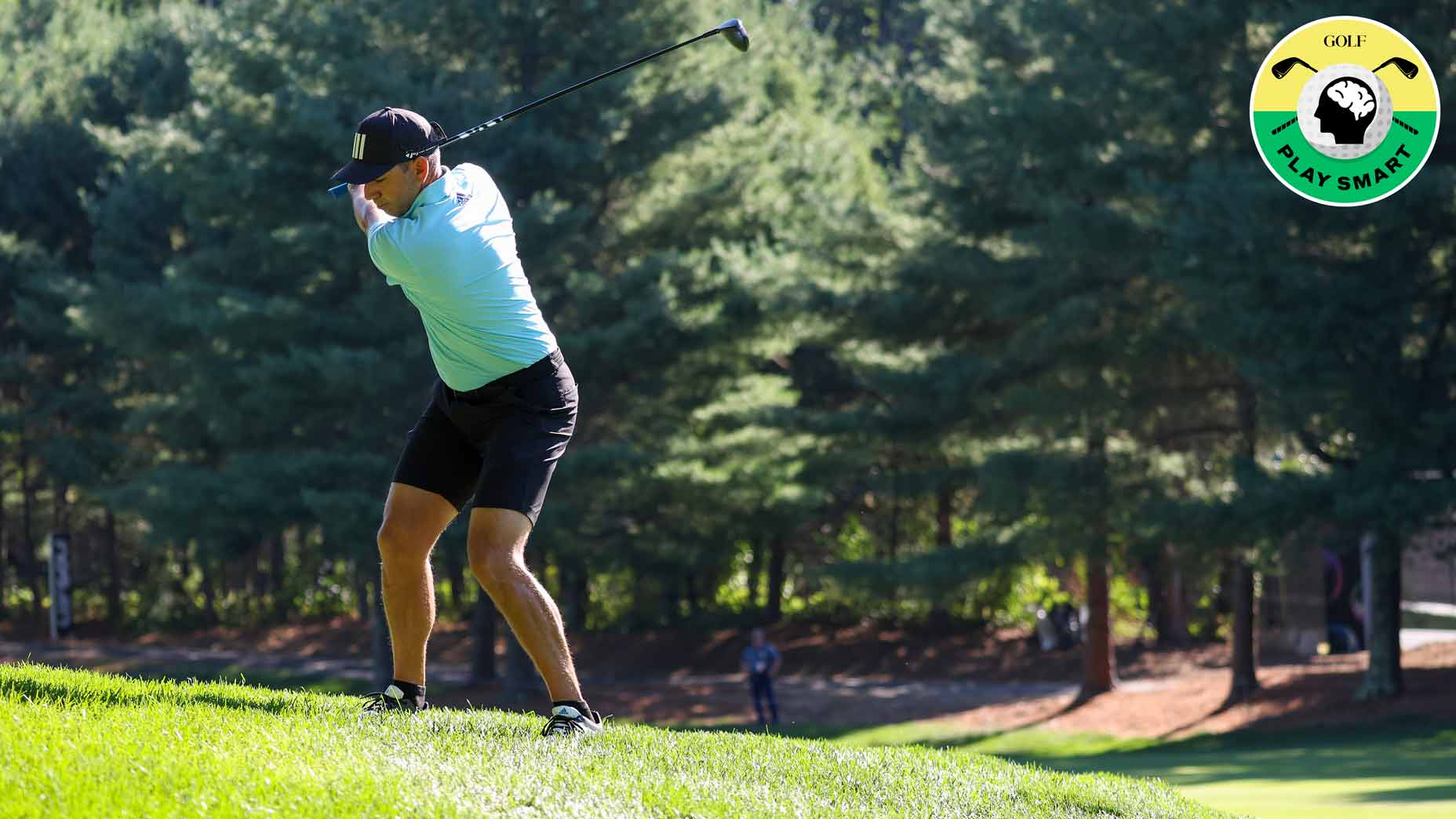 sergio garcia swings during the 2024 liv boston