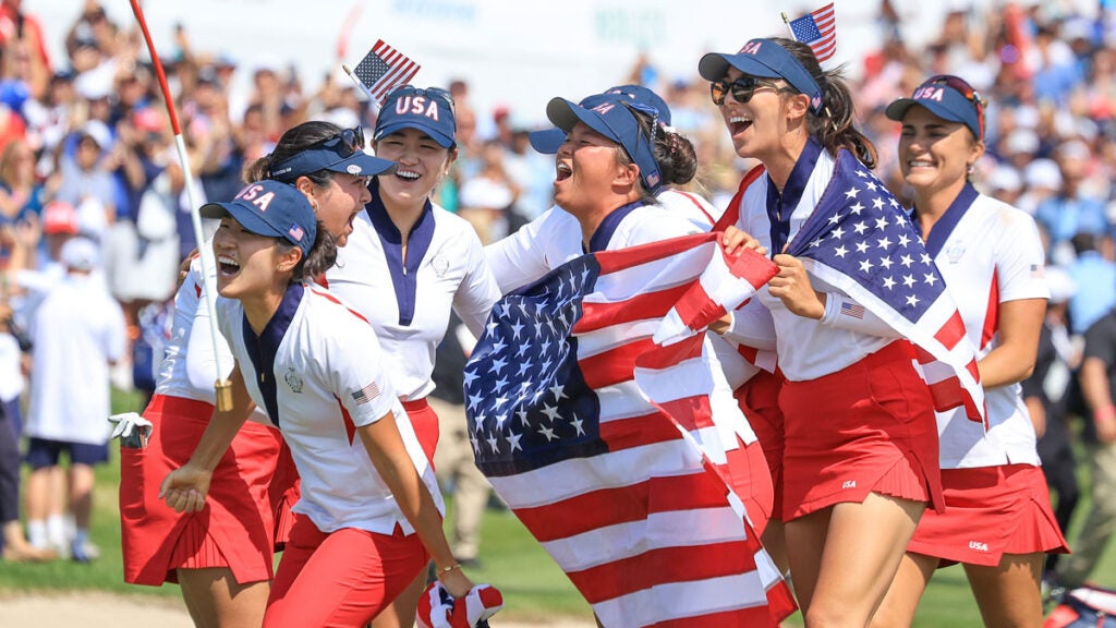 u.s. wins solheim cup