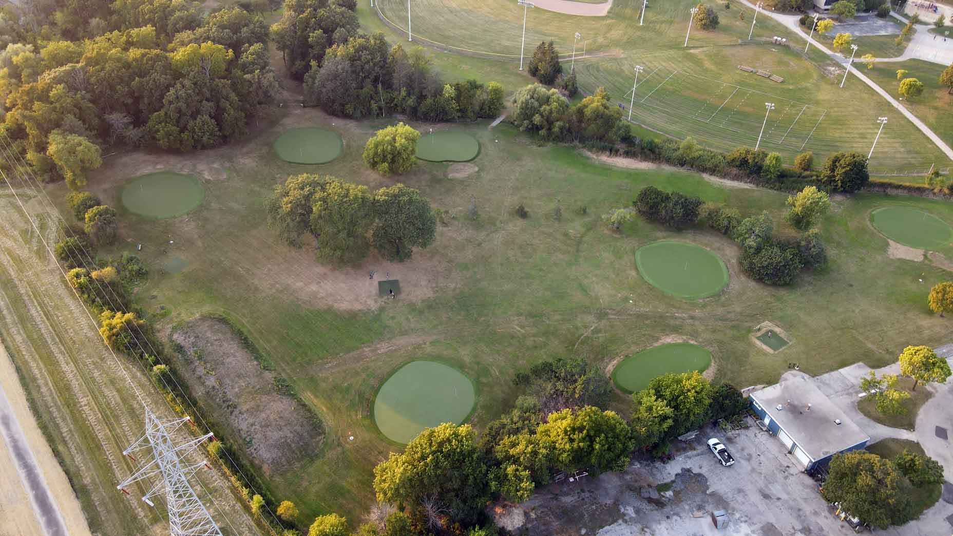 What saved this cute golf oasis? Money from a surprising source