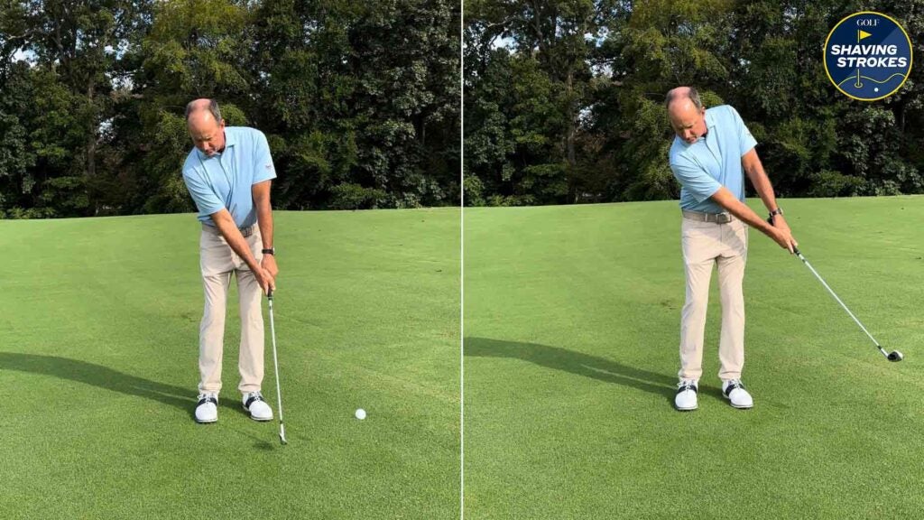 Use this nifty 9-iron shot to get up and down around greens